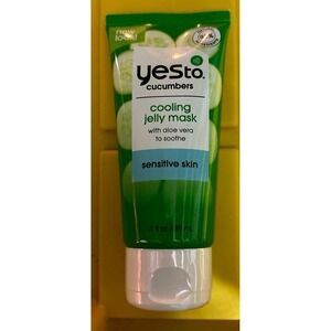 NEW Yes to Cucumbers Cooling Jelly Mask for Sensitive‎ Skin